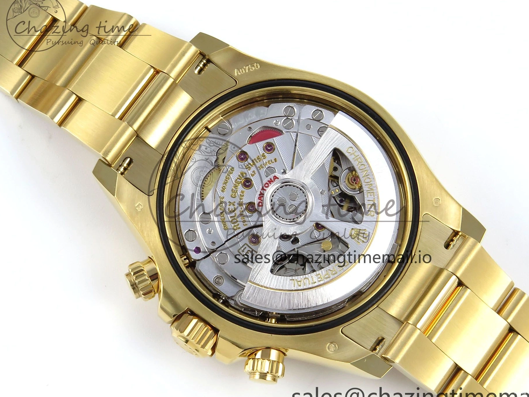 MiroTime 0123 TimelessDesign Daytona 126508 APSF 1:1 Best Edition Black Dial on YG Braclet SH 742